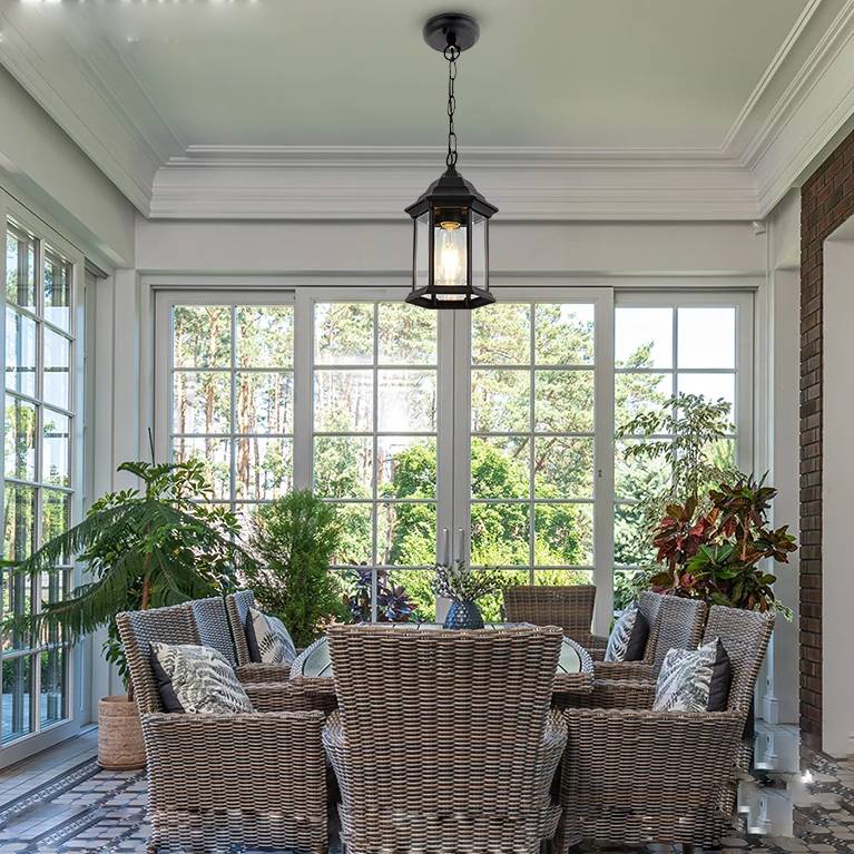 Lustre lanterne pour extérieur